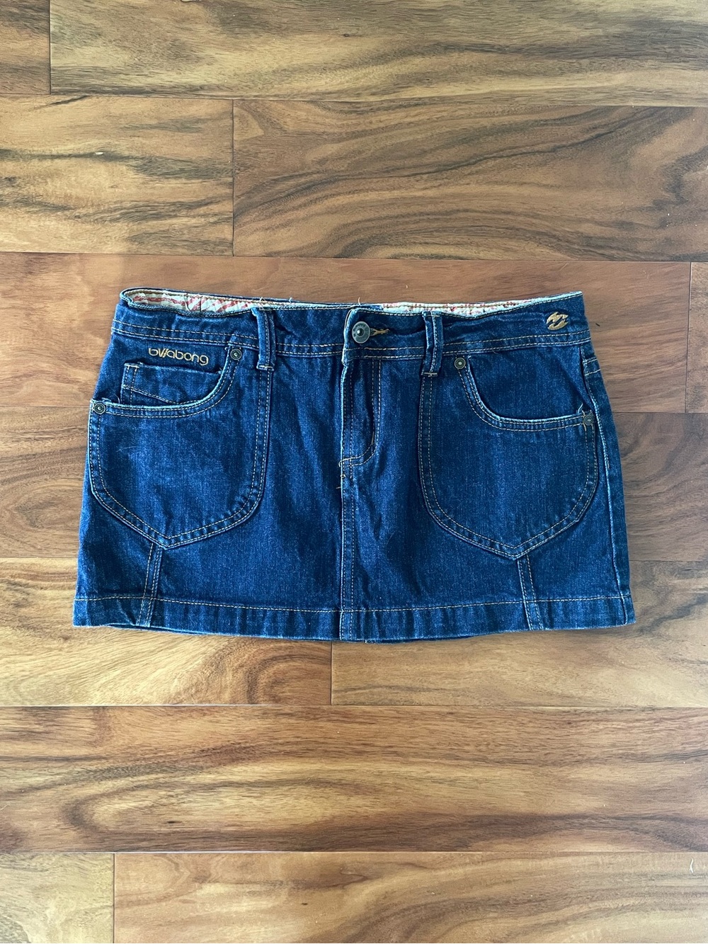 Y2K Billabong Denim Mini Skirt